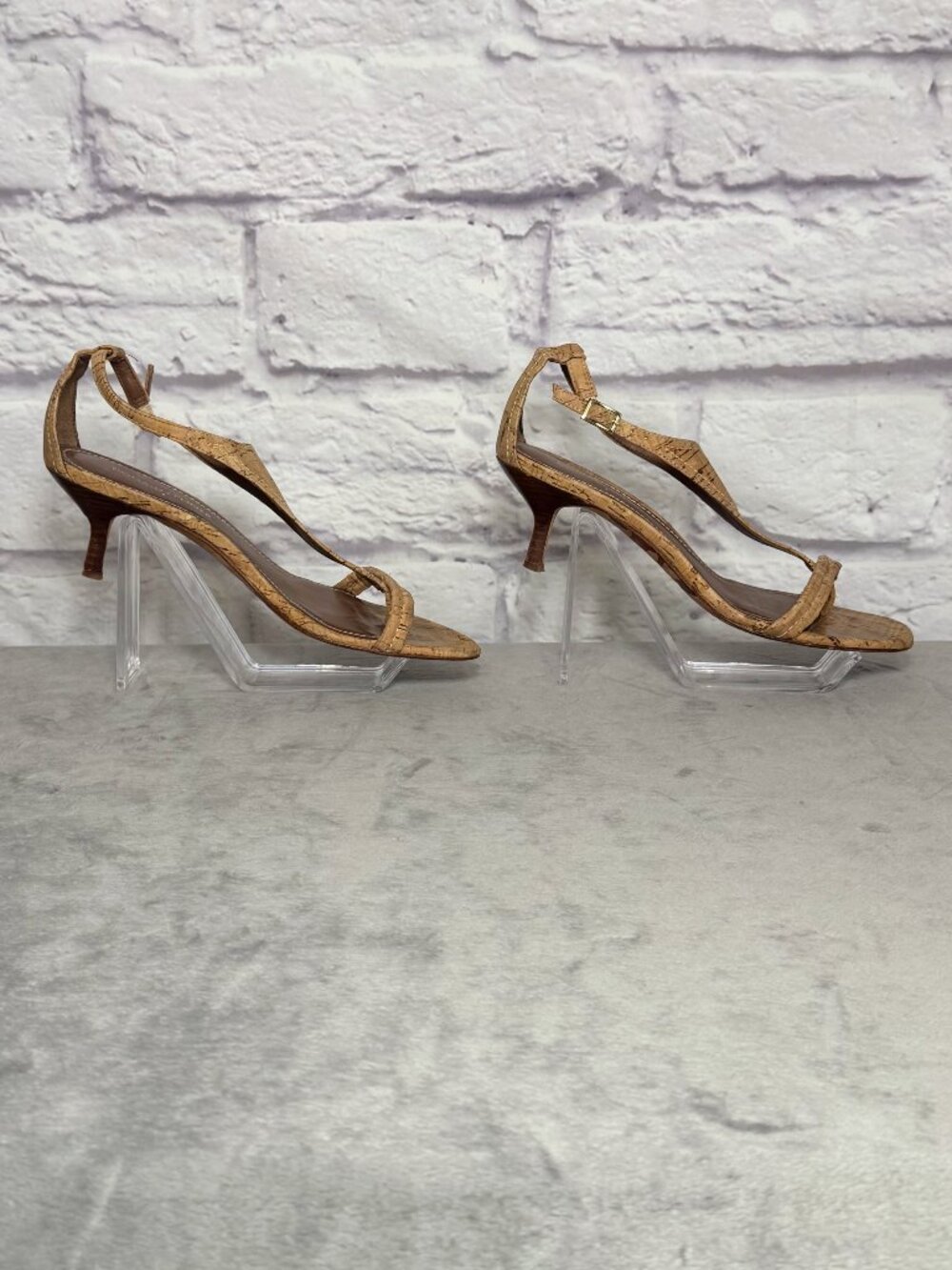 Donald J. Pliner Monti Cork T-Strap Sandals